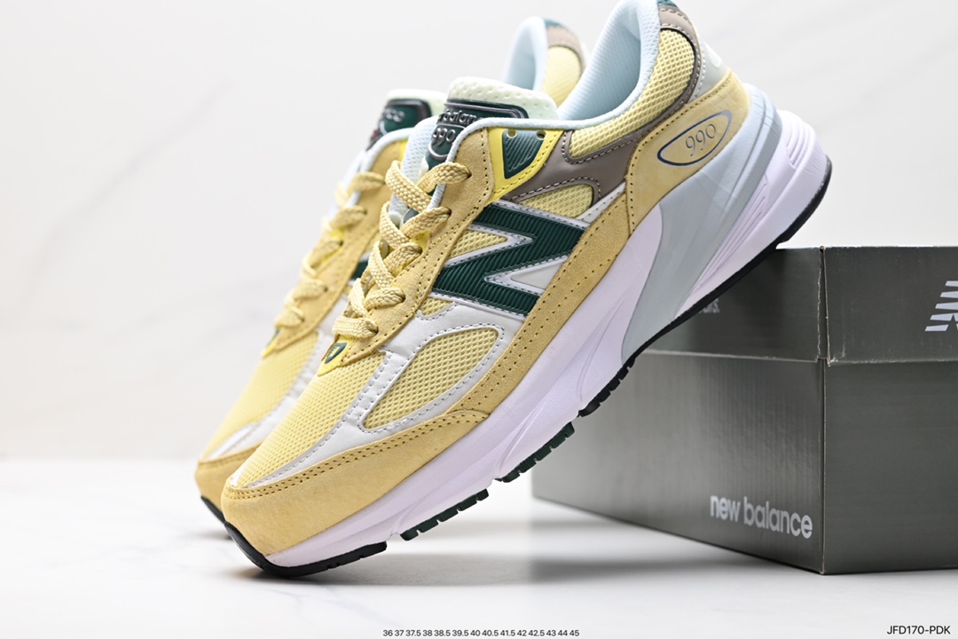 170 New Balance Made in USA 990v6”Moon Mist“六代系列美产血统跑步鞋“深灰反光银USA”M990GL6