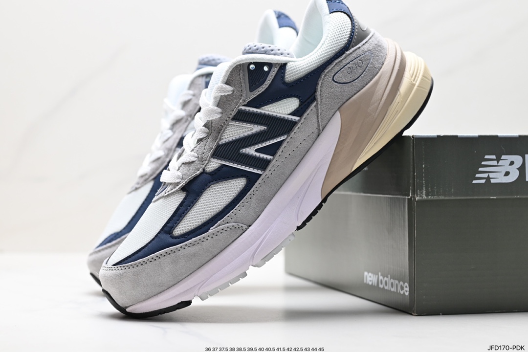 170 新百伦New Balance Made in USA 990v6”Moon Mist“跑步鞋“深灰反光银USA”M990GL6