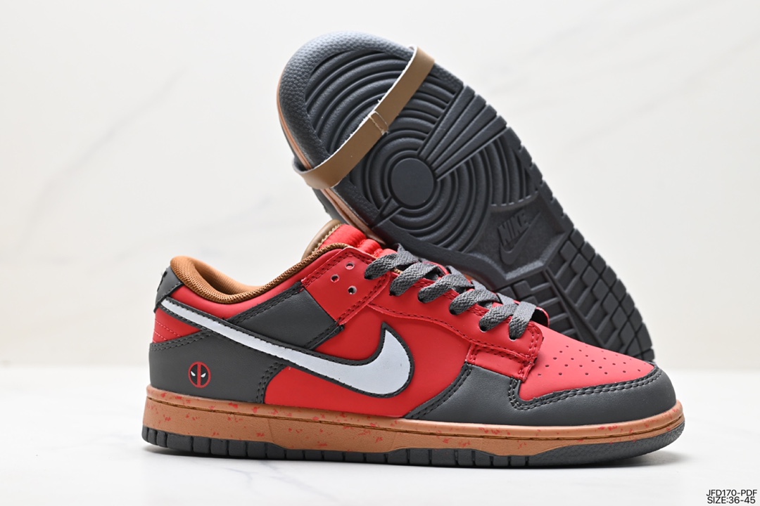 170 耐克Nike SB Dunk Low Pro 扣篮系列复古低帮休闲运动滑板板鞋 DD1391-601