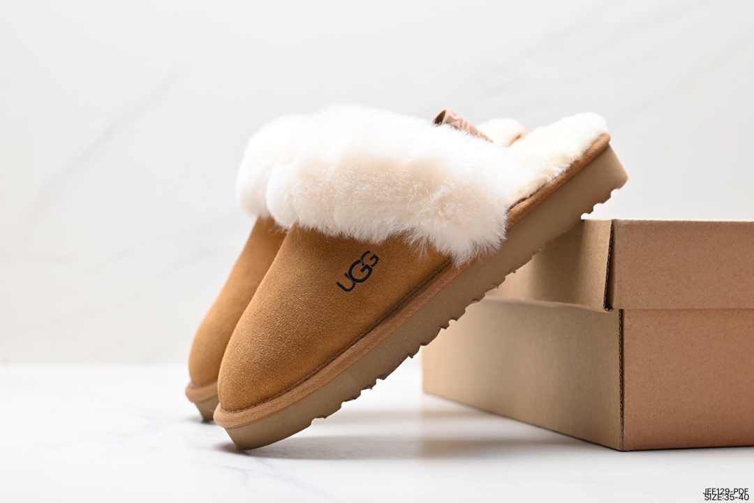 UGG/snow boots waterproof suede leather upper