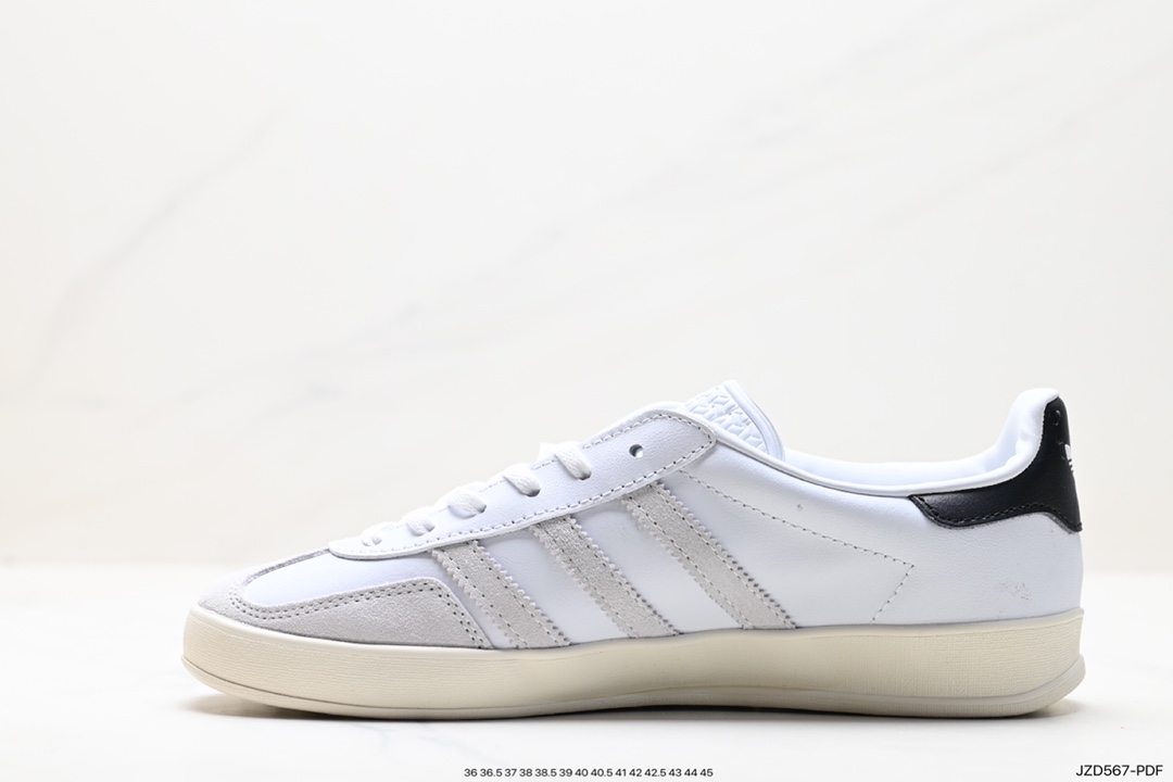 140 阿迪达斯Adidas originals Gazelle Indoor ”浅紫白“ IE2572