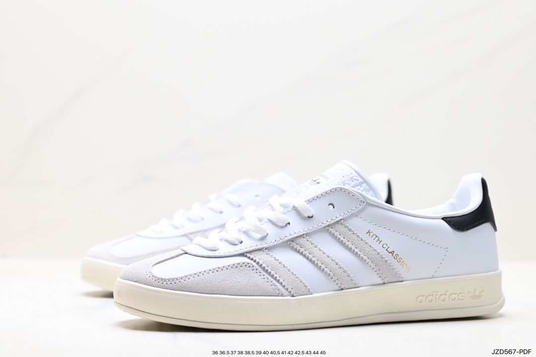 140 阿迪达斯Adidas originals Gazelle Indoor ”浅紫白“ IE2572