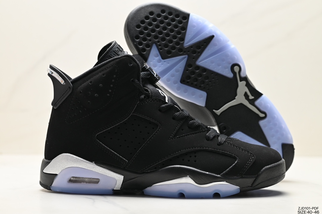 240 耐克Nike Air Jordan 6 Retro“Georgetown 乔丹AJ6代复古休闲文化篮球鞋 DX2836-001