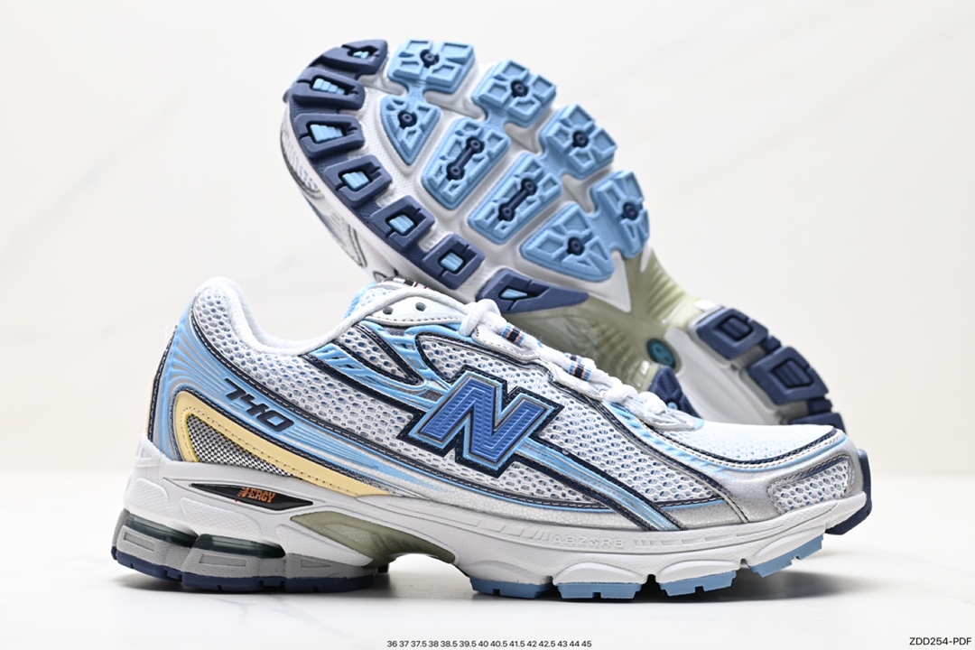 230 New Balance 740 全鞋身以天蓝的网格布作为基地 MR740BS