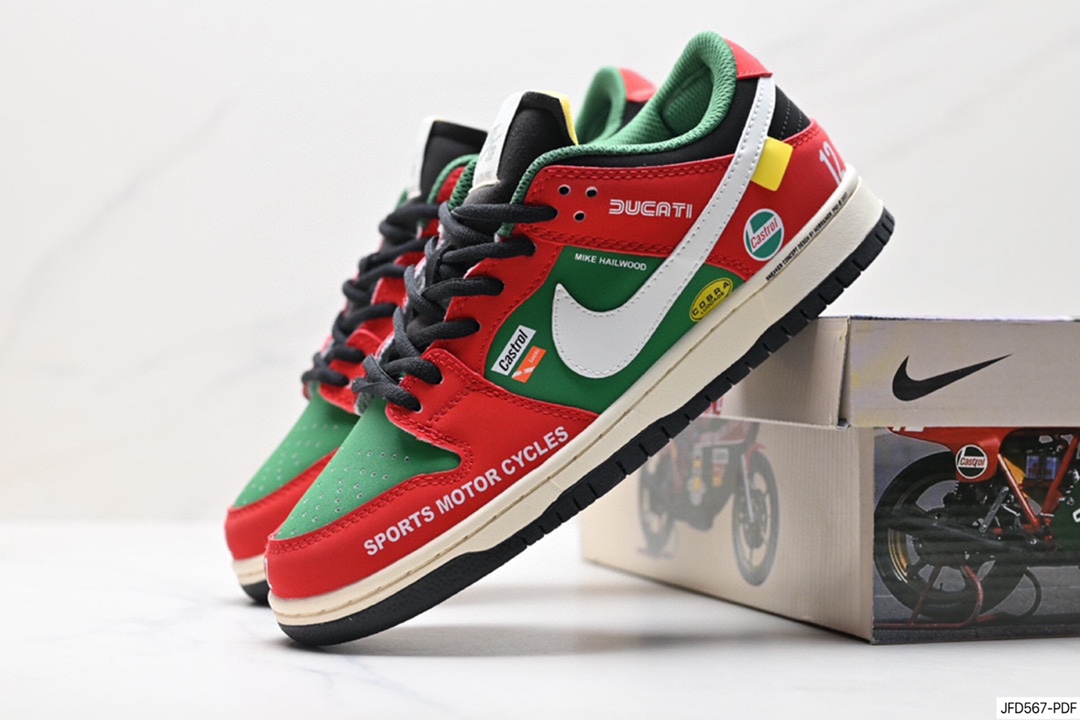 Nike SB Dunk Low Dunk Series Retro Low-top Casual Sports Skateboard Shoes DV0834-137