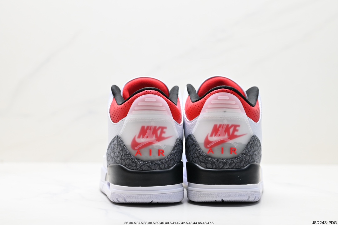 Air Jordan 3 Retro ”Hide and Sneak” White, Gray and Brown CZ6431-100