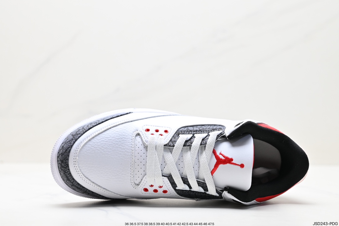 Air Jordan 3 Retro ”Hide and Sneak” White, Gray and Brown CZ6431-100