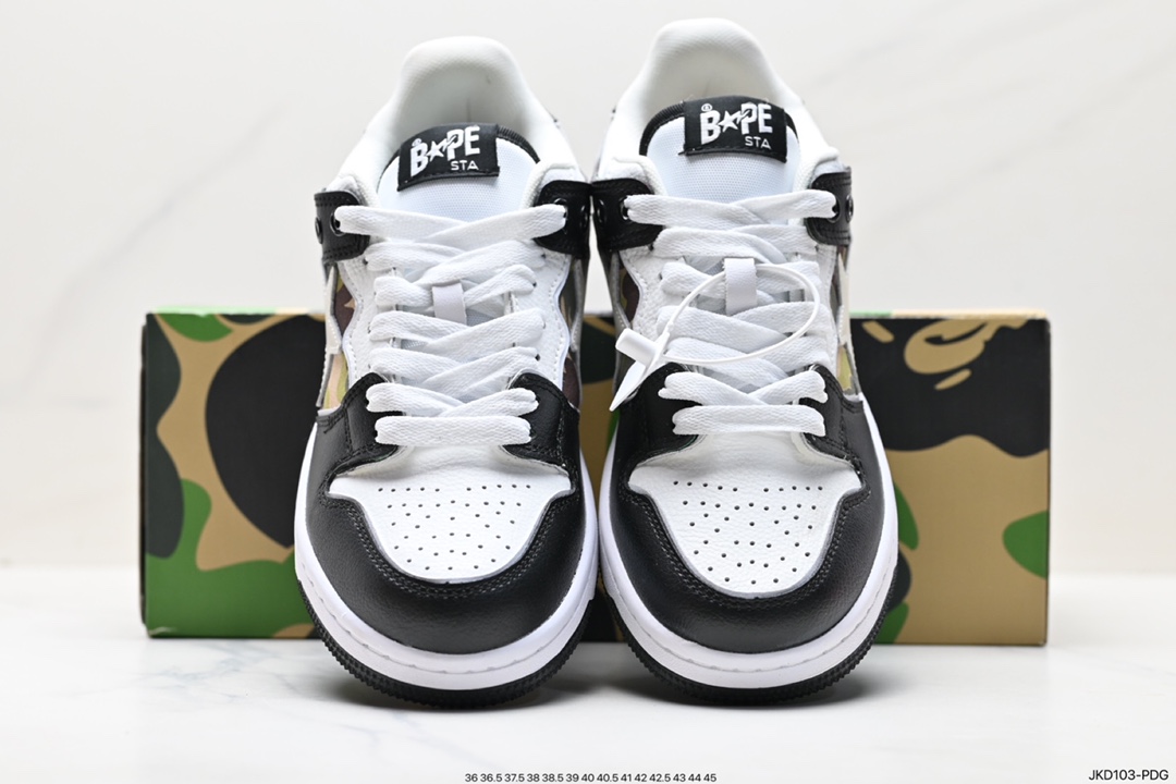 Japanese Harajuku fashion brand A Bathing Ape BAPE Sk8 Sta Low SK8 series low-top