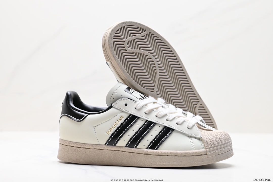 Adidas Originals Superstar Pride RM Shell Toe Series Low-Top Sneakers ID1009