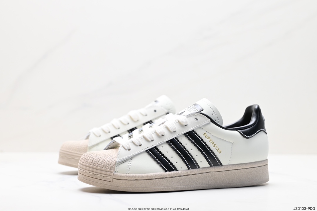 Adidas Originals Superstar Pride RM Shell Toe Series Low-Top Sneakers ID1009