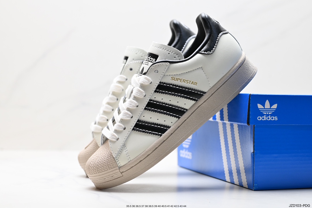 Adidas Originals Superstar Pride RM Shell Toe Series Low-Top Sneakers ID1009