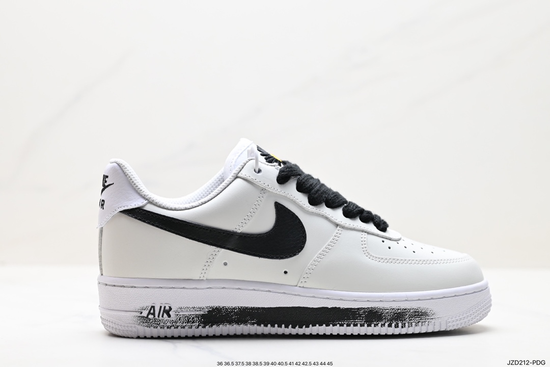 PEACEMINUSONEx Nike Air Force1PMO reverse laces small daisy G-Dragon joint # AQ3692-001