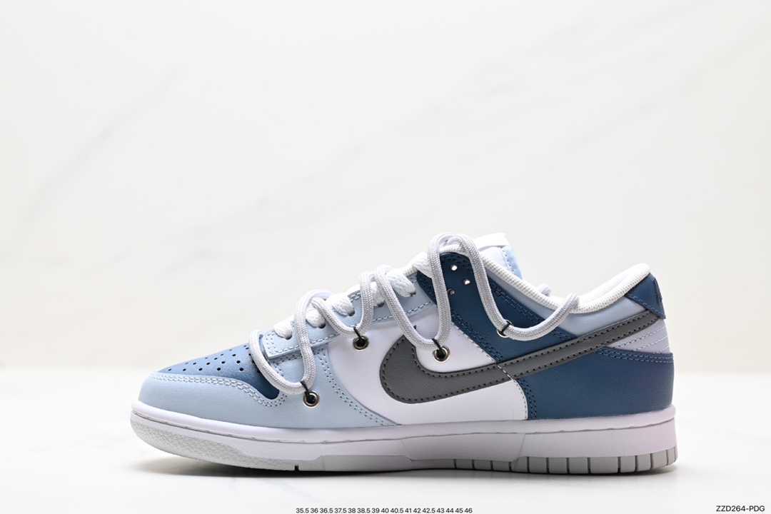 250 耐克Nike SB Dunk Low”Milk White/Pink/Smile“扣篮系列低帮休闲运动滑板板鞋 DH9765-102