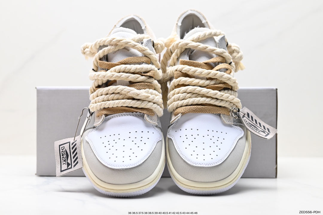 Nike SB Dunk Low ”Green/Beige” Deconstruction Rope Series Low-top Casual Sports Skateboard Shoes FB9139-002