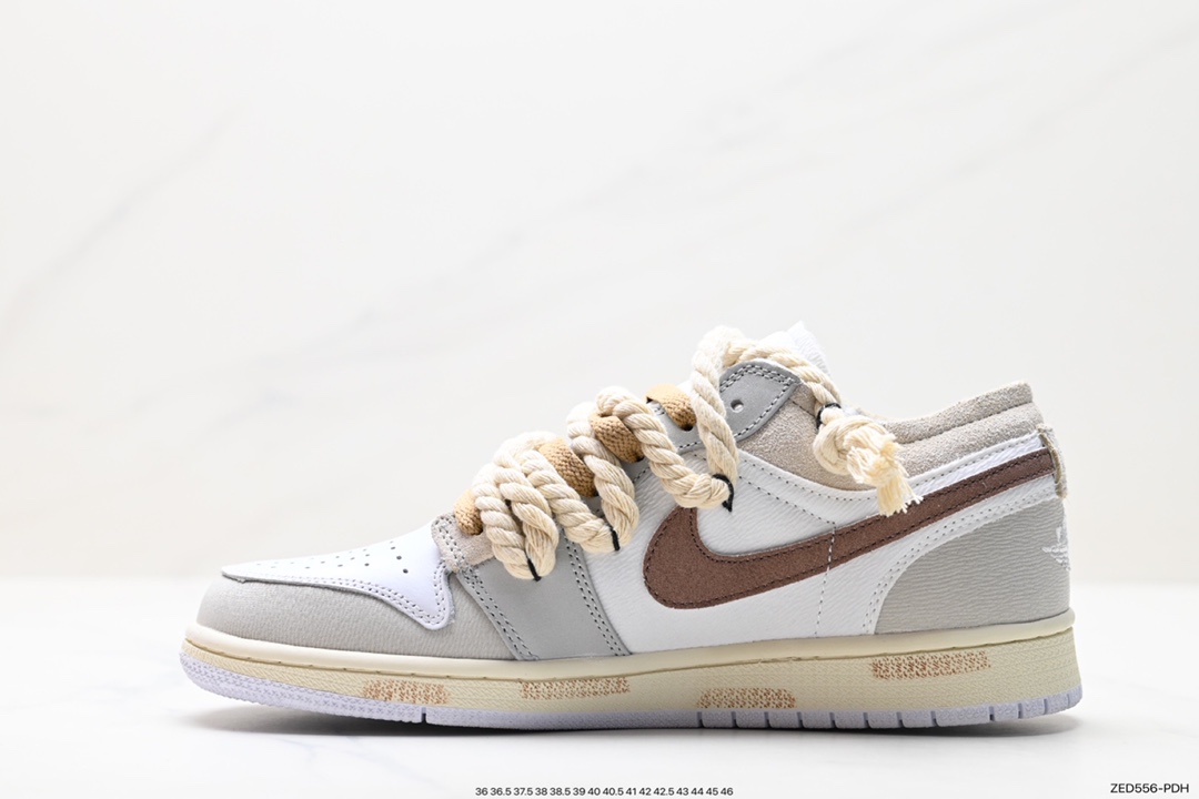 Nike SB Dunk Low ”Green/Beige” Deconstruction Rope Series Low-top Casual Sports Skateboard Shoes FB9139-002