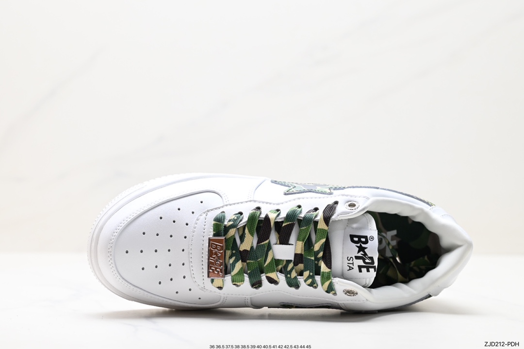 Japanese Harajuku fashion brand A Bathing Ape BAPE Sk8 Sta Low SK8 series low-top