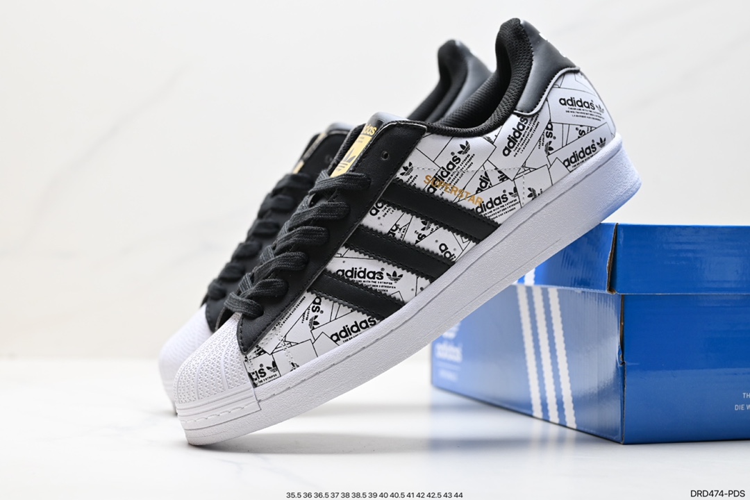 Adidas Originals Superstar Pride RM Shell Toe Sneakers FV2819