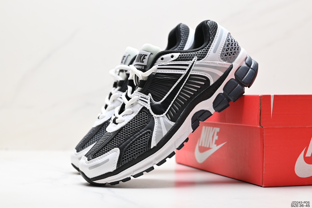 Nike Zoom Vomero 5 SP ”Vast Grey/Sail” Marathon Retro Running Five Generations Casual Sports Jogging Shoes FD0533-010