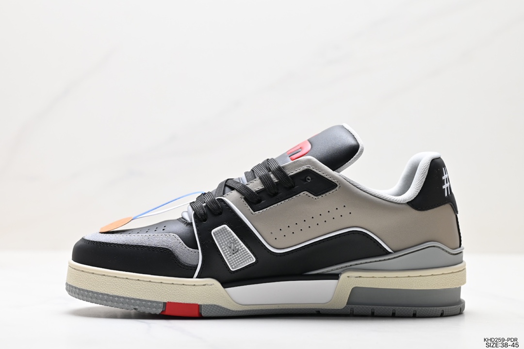 Louis Vuitton Trainer Sneaker Low Empty Rubber Version