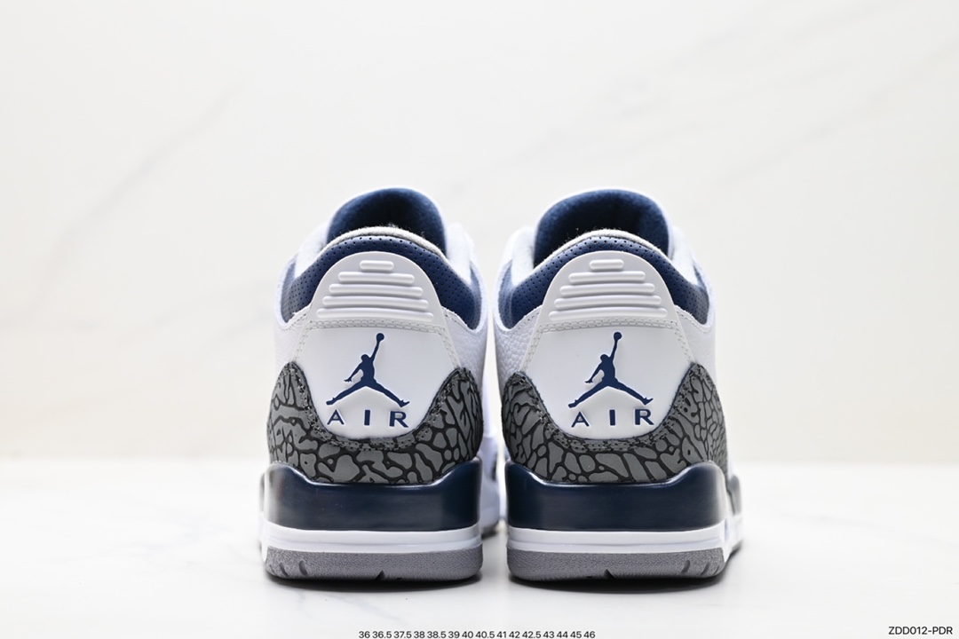 Air Jordan 3 Retro ”Hide and Sneak” White Gray Brown CT8532-140