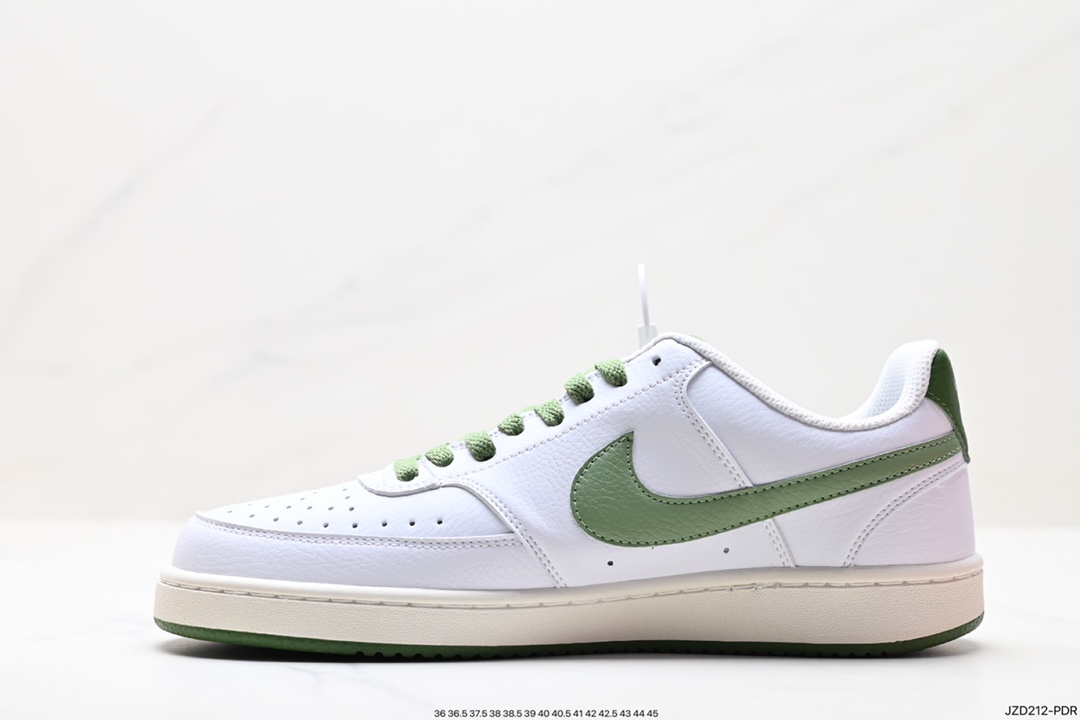 Nike Court Vision Low White and Black Inspired by the mid-1980s trend FJ5480-100