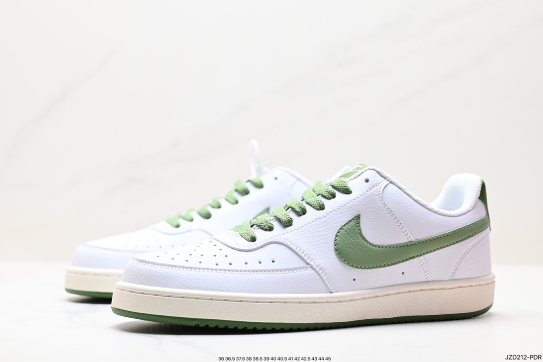 Nike Court Vision Low White and Black Inspired by the mid-1980s trend FJ5480-100