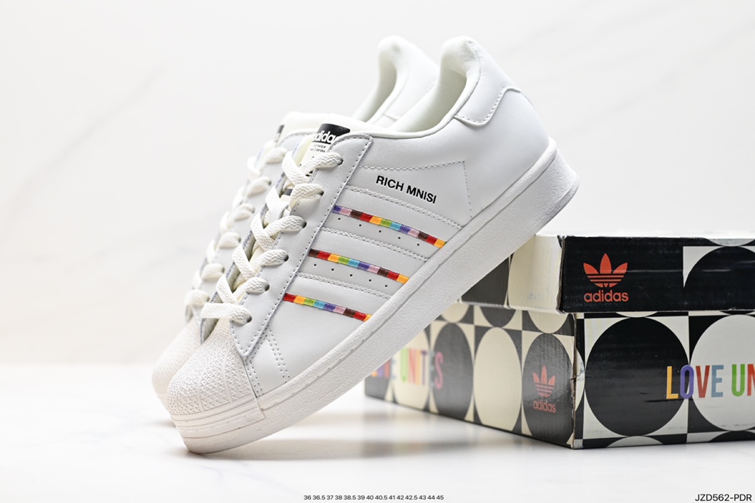 Adidas Originals Superstar Pride RM Shell Toe Sneakers FZ6003