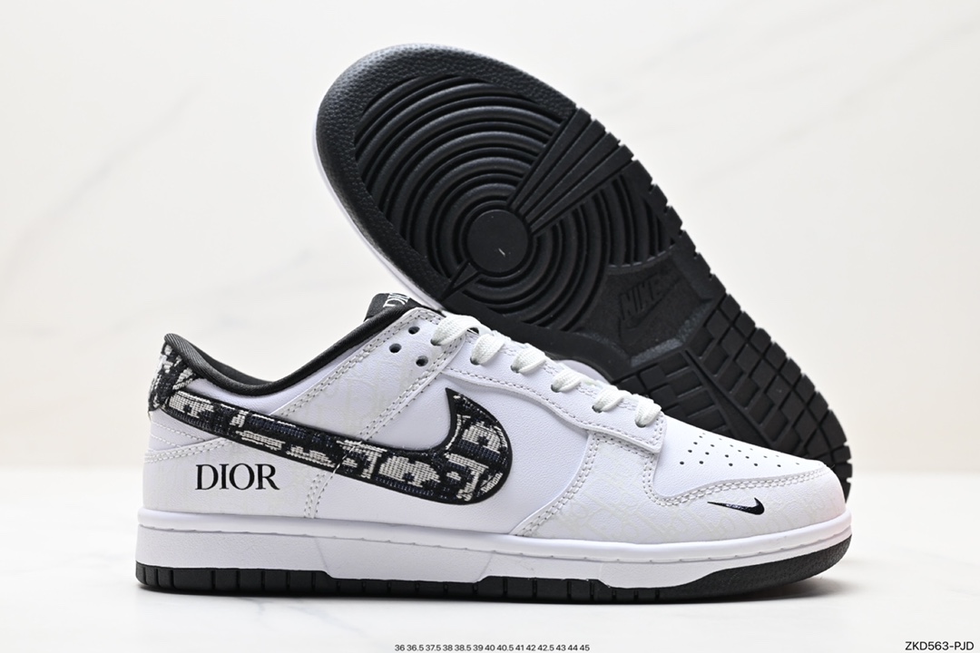 NK Dunk Low Retro ”DIY high-end customization” low-top casual sports shoes JH8036-914