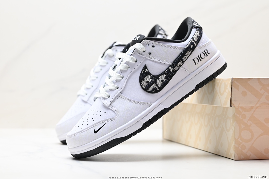 NK Dunk Low Retro ”DIY high-end customization” low-top casual sports shoes JH8036-914