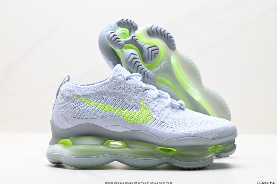 Nike Air Max Scorpion Flyknit ”Phantom/Black/Light Cream” Scorpio series 2022 super air cushion series DJ4702-400