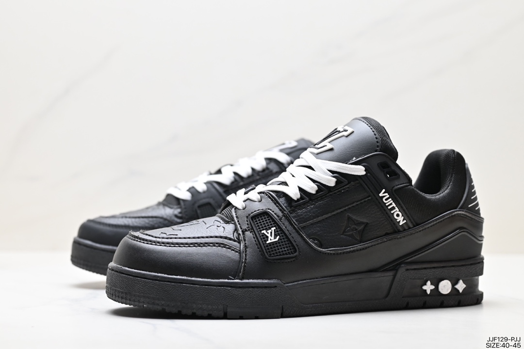 The new LVLouis Vuitton Trainer Sneaker Low casual sports culture all-match sneakers