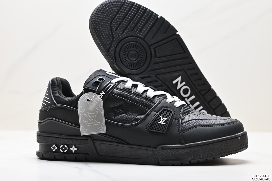 The new LVLouis Vuitton Trainer Sneaker Low casual sports culture all-match sneakers