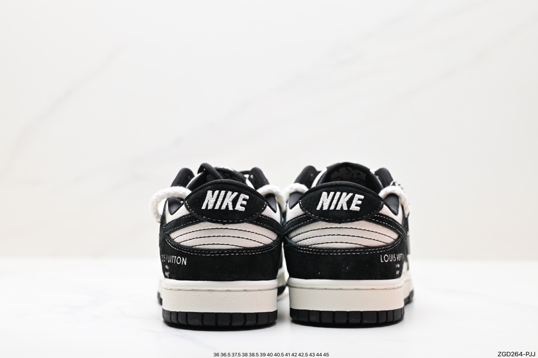 NK Dunk Low Retro ”DIY straps high-end customization” low-top casual sports shoes FC1688-137