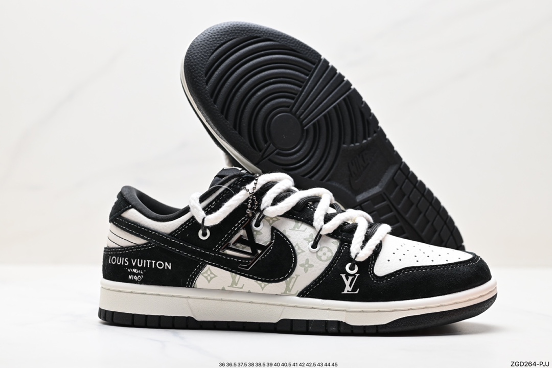 NK Dunk Low Retro ”DIY straps high-end customization” low-top casual sports shoes FC1688-137