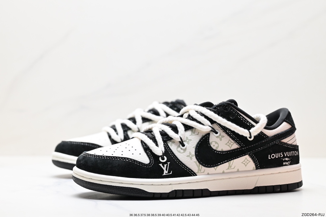 NK Dunk Low Retro ”DIY straps high-end customization” low-top casual sports shoes FC1688-137