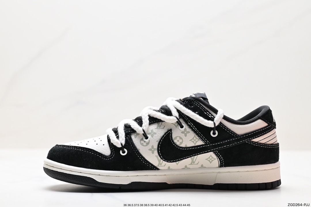 NK Dunk Low Retro ”DIY straps high-end customization” low-top casual sports shoes FC1688-137