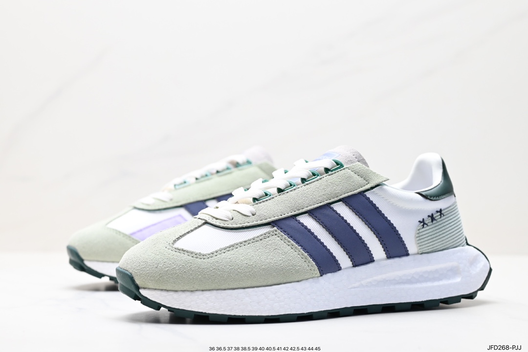 adidas Racing E5 Boost Prototype Speed ??Lightweight Retro Series IE1925