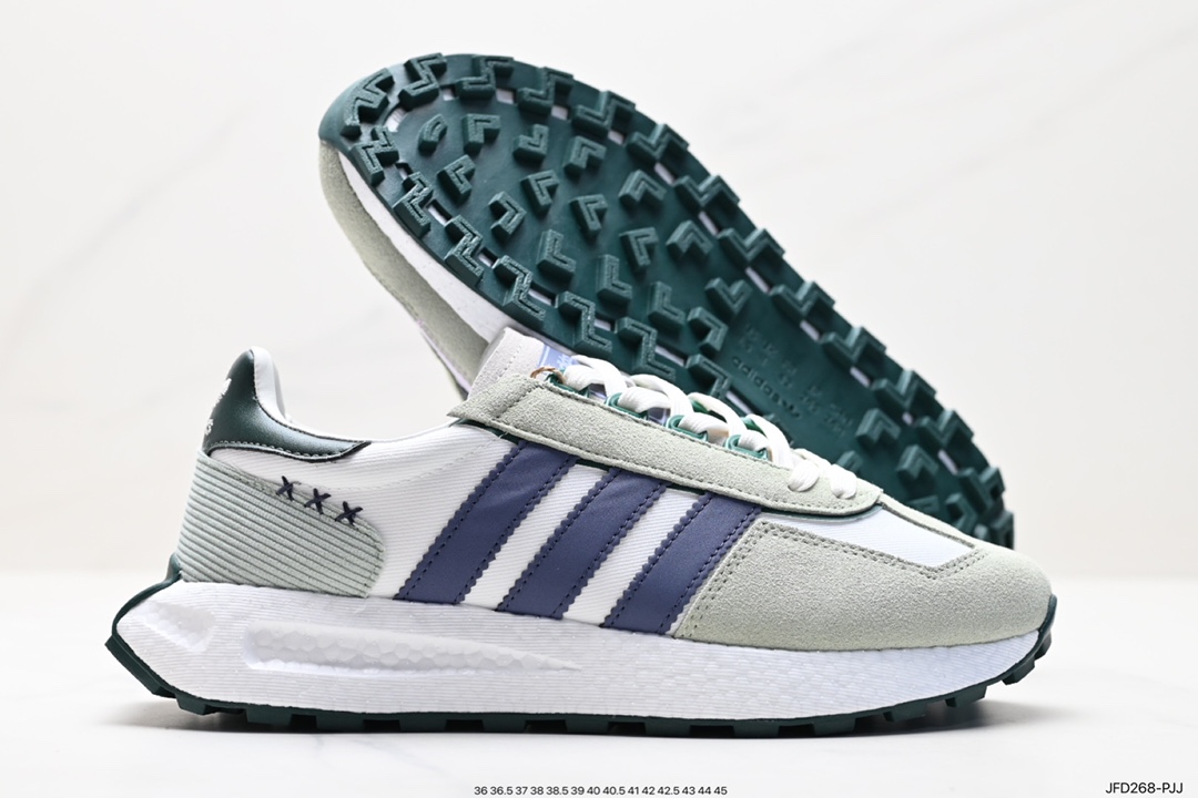 adidas Racing E5 Boost Prototype Speed ??Lightweight Retro Series IE1925