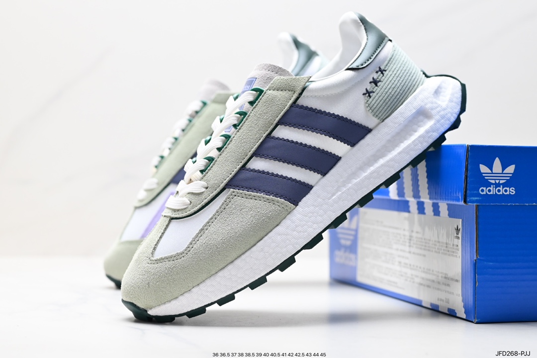 adidas Racing E5 Boost Prototype Speed ??Lightweight Retro Series IE1925