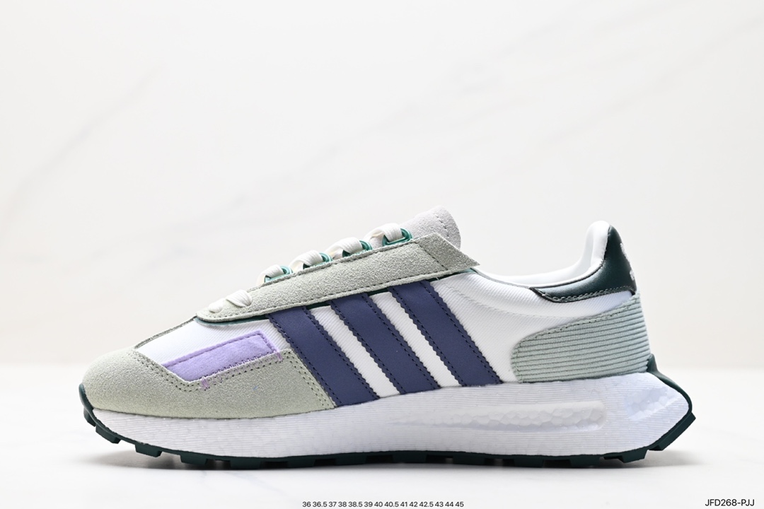 adidas Racing E5 Boost Prototype Speed ??Lightweight Retro Series IE1925