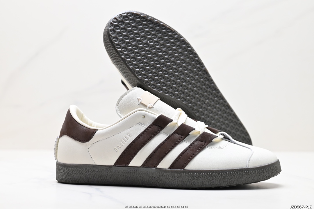 Adidas Gazelle clover retro casual non-slip wear-resistant low-top sneakers IG1895