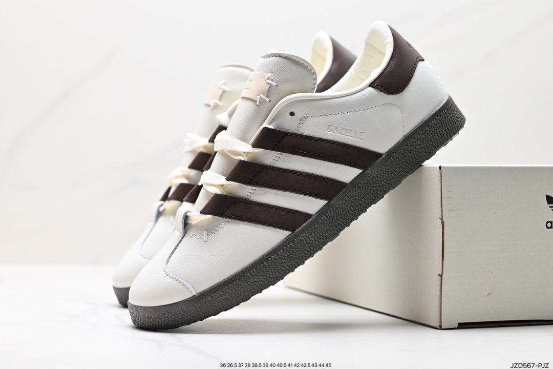 Adidas Gazelle clover retro casual non-slip wear-resistant low-top sneakers IG1895