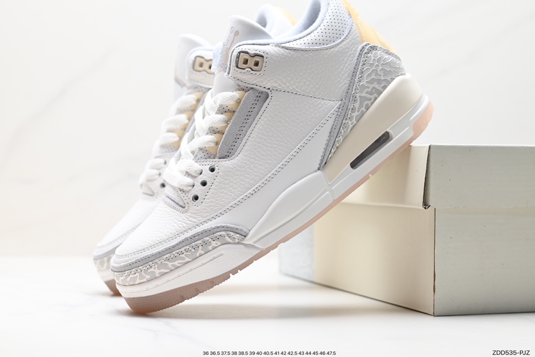 230 Air Jordan 3 Retro ”Hide and Sneak“ 白灰棕 FJ9479-100