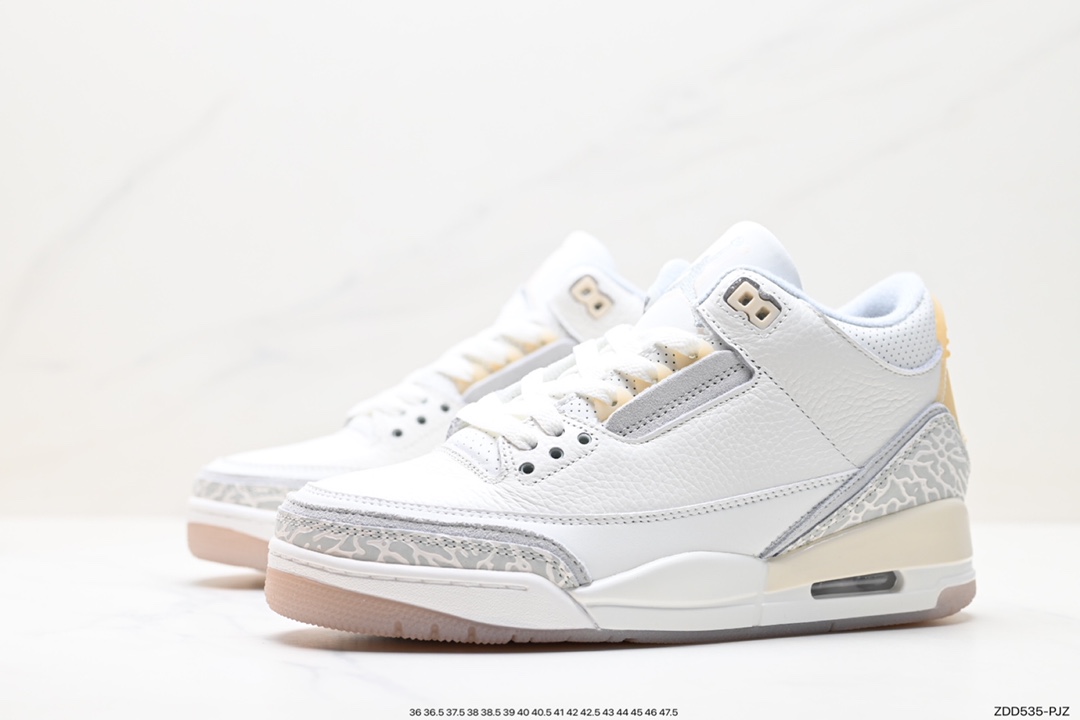 230 Air Jordan 3 Retro ”Hide and Sneak“ 白灰棕 FJ9479-100