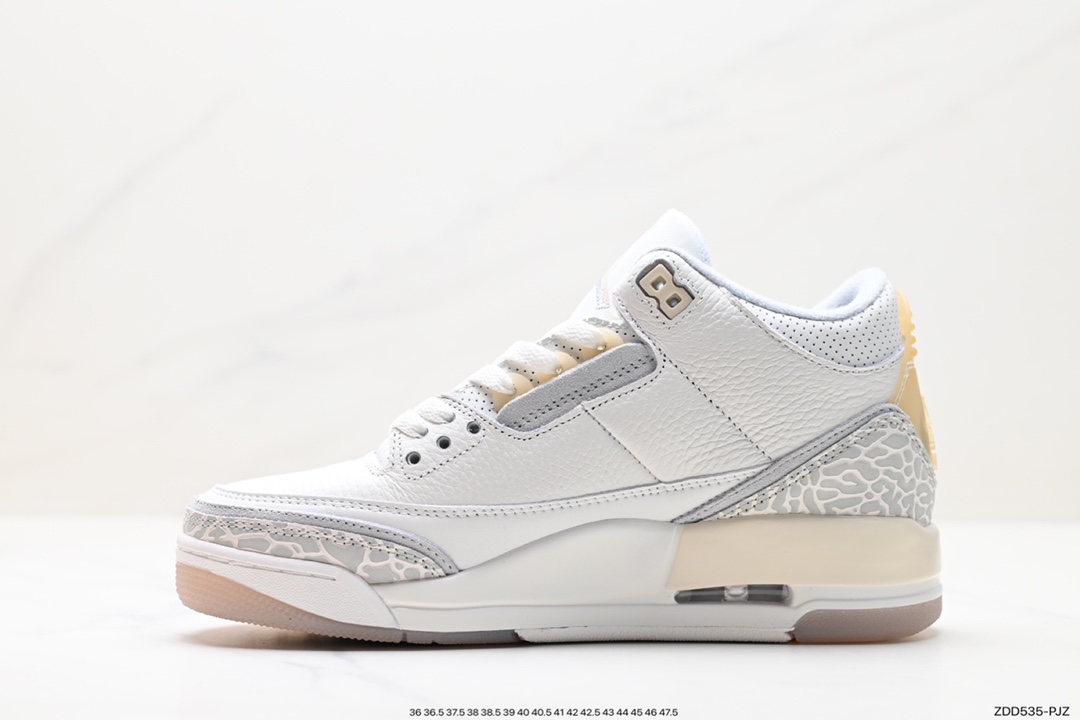 230 Air Jordan 3 Retro ”Hide and Sneak“ 白灰棕 FJ9479-100