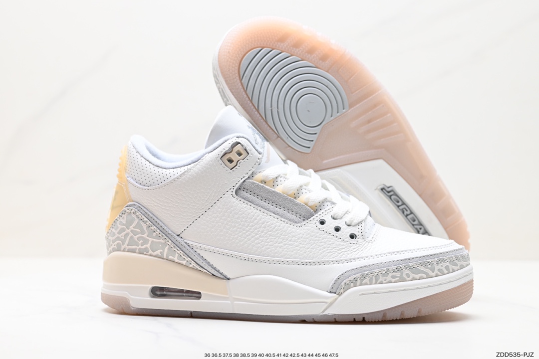 230 Air Jordan 3 Retro ”Hide and Sneak“ 白灰棕 FJ9479-100