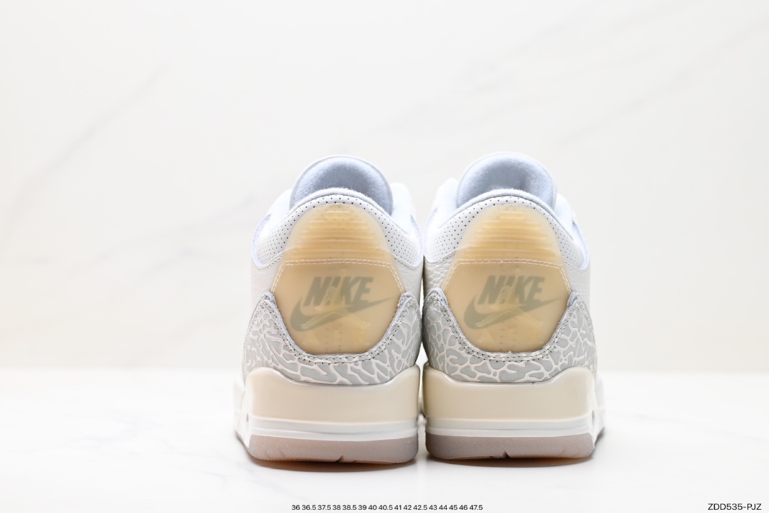 230 Air Jordan 3 Retro ”Hide and Sneak“ 白灰棕 FJ9479-100