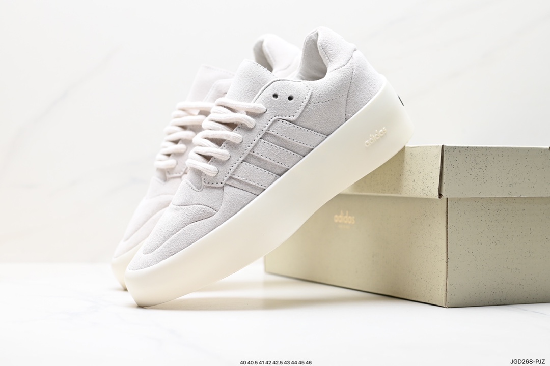 Bad Bunny x adidas originals Campus Bad Bunny white casual sports shoes IE6213