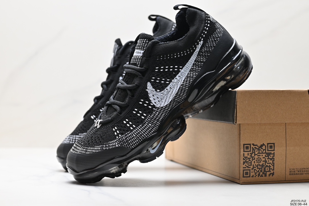 Nk Vapormax 2023 Flyknit 2023 flying woven breathable leisure full palm air cushion running shoes DV1678-003