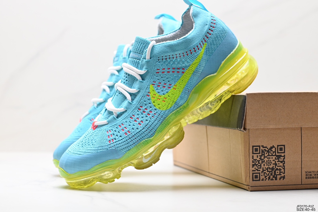 Nk Vapormax 2023 Flyknit 2023 flying woven breathable leisure full palm air cushion running shoes DV1678-003